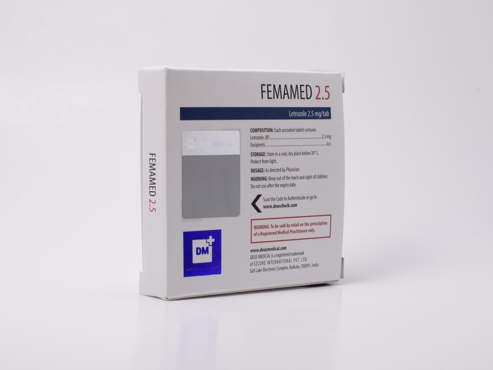 Femamed 2.5 Deus - Letrozole